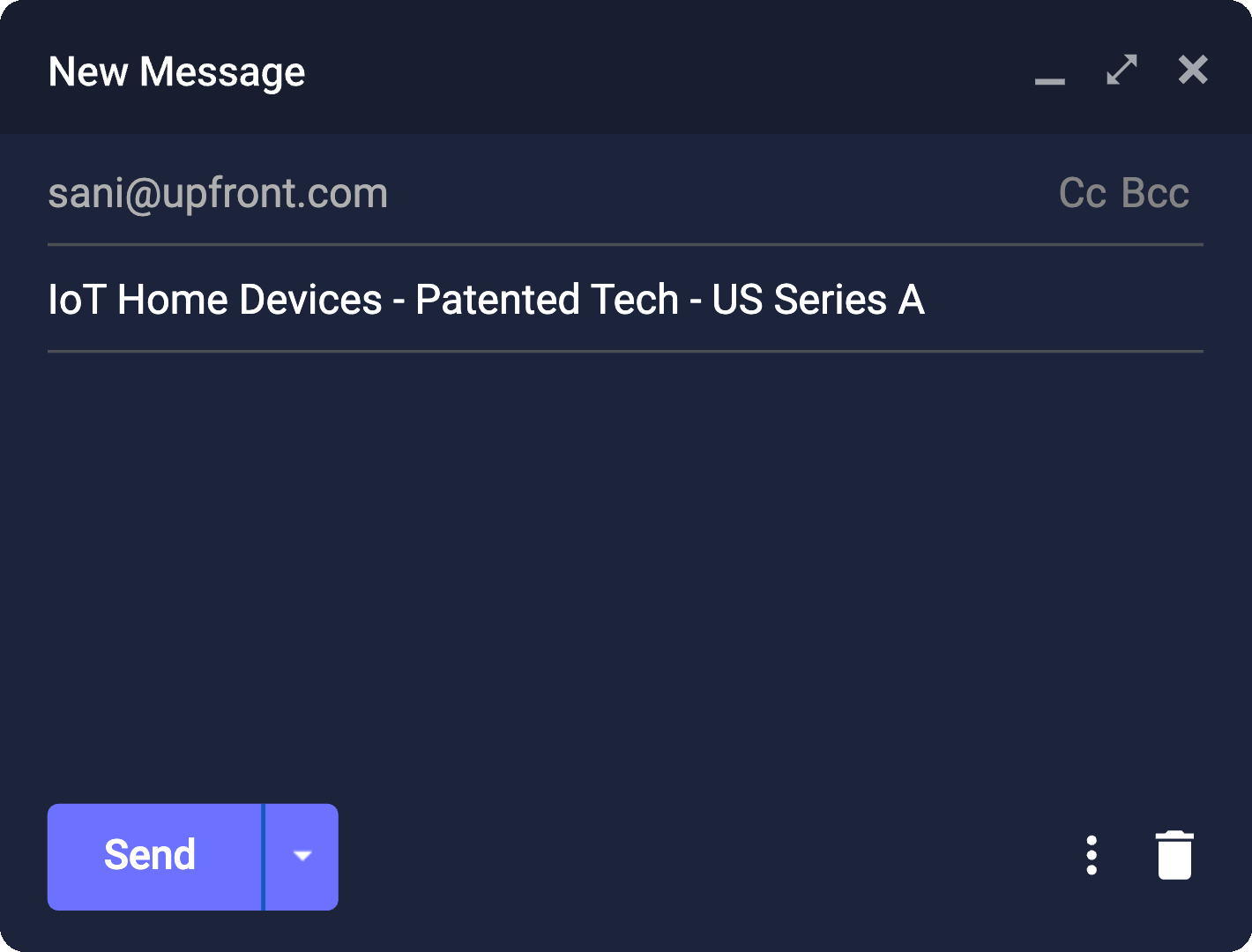 LinkedIn profile demonstration